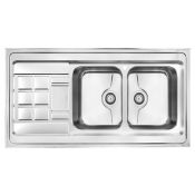 سینک ظرفشویی کن کد 9022-P روکار لگن راست